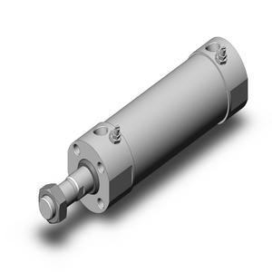 SMC VALVES CDG5BA50SR-75 Zylinder, 50 mm Größe, doppeltwirkender automatischer Umschalter | AP2ULW