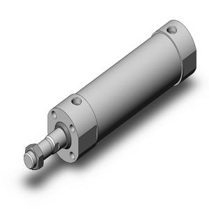 SMC VALVES CDG5BN40SR-75 Zylinder, 40 mm Größe, doppeltwirkender automatischer Umschalter | AN7JKG