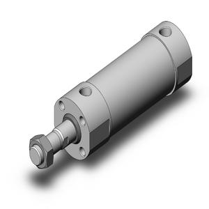 SMC VALVES CDG5BN50TNSV-50 Zylinder, 50 mm Größe, doppeltwirkender automatischer Umschalter | AM4ELN