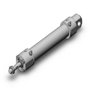 SMC VALVES CDG5EA20SR-75 Cylinder, 20 mm Size, Double Acting Auto Switcher | AN9XXA