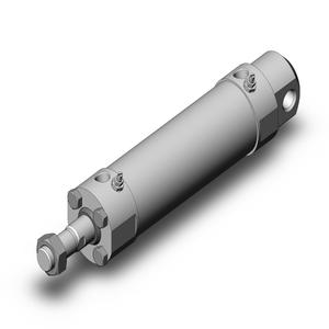 SMC VALVES CDG5EA50SR-100 Zylinder, 50 mm Größe, doppeltwirkender automatischer Umschalter | AM9NUR