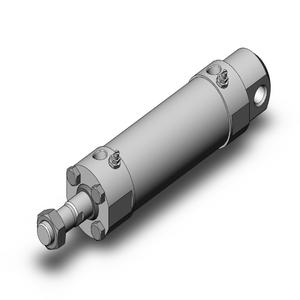 SMC VALVES CDG5EA50SV-75 Zylinder, 50 mm Größe, doppeltwirkender automatischer Umschalter | AM9ULQ