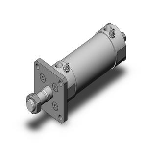 SMC VALVES CDG5FA50TNSR-50 Zylinder, 50 mm Größe, doppeltwirkender automatischer Umschalter | AN6BPN