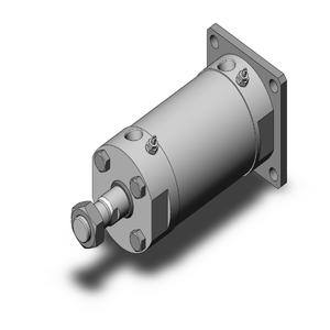 SMC VALVES CDG5GA100SV-75 Zylinder, 100 mm Größe, doppeltwirkender automatischer Umschalter | AM9UMF