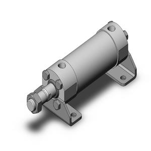 SMC VALVES CDG5LN50SR-50 Zylinder, 50 mm Größe, doppeltwirkender automatischer Umschalter | AN8MDT