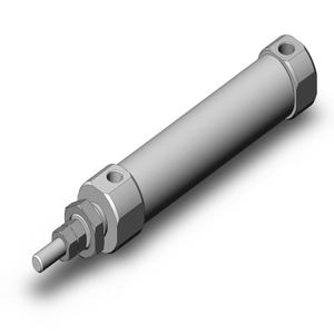 SMC VALVES CDJ2B16-45Z-B Round Body Cylinder, 16 mm Size, Double Acting Auto Switcher | AP2MPW