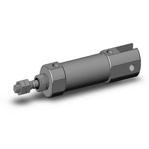 SMC VALVES CDJ2D16-15Z-A Round Body Cylinder, 16 mm Size, Double Acting Auto Switcher | AP2REU