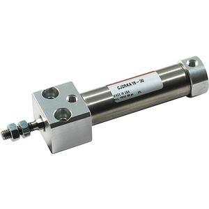 SMC VALVES CDJ2RA10-100-B Round Body Cylinder, 10 mm Size, Double Acting Auto Switcher | AM9UNL