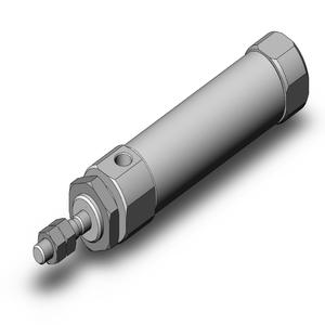 SMC VALVES CDJ5B16SR-30R-B Zylinder, 16 mm Größe, doppeltwirkend | AN6DLA