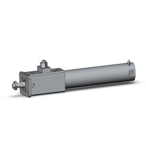 SMC VALVES CDLG1FA32-150-E Feinschließzylinder, 40 mm Größe, doppeltwirkender automatischer Umschalter | AN7LQR