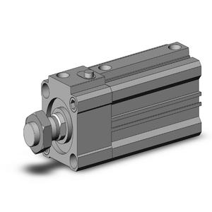 SMC VALVES CDLQA32-50DM-F Kompaktzylinder, 32 mm Größe, doppeltwirkend, automatischer Umschalter | AP2LYD