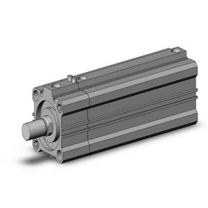 SMC VALVES CDLQA40-100DCM-F Kompaktzylinder, 40 mm Größe, doppeltwirkend, automatischer Umschalter | AN8BXL