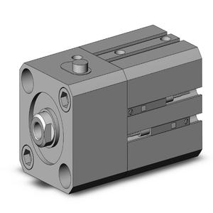 SMC VALVES CDLQB25-10D-B-M9BL Compact Cylinder, 25 mm Size, Double Actinging, Auto Switcher | AN9VEG