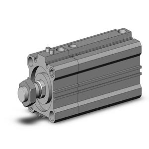 SMC VALVES CDLQB40-50DM-B-M9BWSDPC Compact Cylinder, 40 mm Size, Double Actinging, Auto Switcher | AP2LYE