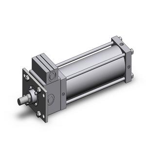 SMC VALVES CDLSF125-350 Zylinder, 125 mm Größe, doppeltwirkender automatischer Umschalter | AN6CUX