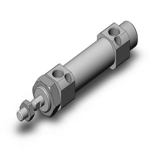 SMC VALVES CDM2B20-25AZ Rundzylinder, 20 mm Größe, doppeltwirkender automatischer Umschalter | AN9ELU