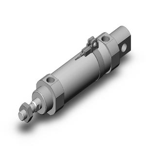 SMC VALVES CDM2E32-50Z-A93LS Zylinder mit rundem Körper, 32 mm Größe, doppeltwirkender automatischer Umschalter | AN9JHK