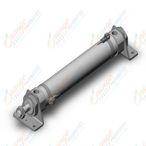 SMC VALVES CDM2L40-200Z-M9PL Zylinder, 40 mm Größe, doppeltwirkender automatischer Umschalter | AN9FCA