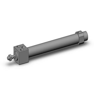 SMC VALVES CDM2RA20-125Z Round Body Cylinder, 20 mm Size | AP2UFZ