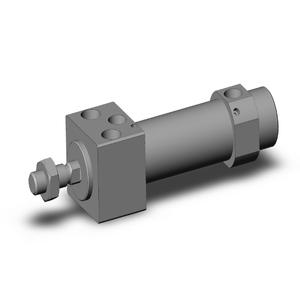 SMC VALVES CDM2RA25-25AZ Round Cylinder, 25 mm Size | AN7VHG