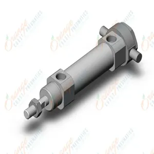 SMC VALVES CDM2T20TF-25Z-V Round Body Cylinder, 20 mm Size, Double Acting Auto Switcher | AN9EJA