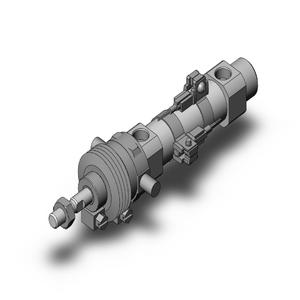 SMC VALVES CDM2U20TN-25KZ-M9BAL Round Cylinder, 20 mm Size,Double Acting Auto Switcher | AN7VCV