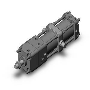 SMC VALVES CDNA2T63TF-150-D Zylinder, 63 mm Größe, doppeltwirkender automatischer Umschalter | AN7JKT