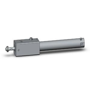 SMC VALVES CDNGBA25-150-D Zylinder, 25 mm Größe, doppeltwirkender automatischer Umschalter | AN6YVQ