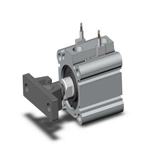 SMC VALVES CDQ2A32-10DCZ-D-M9BVM Compact Cylinder, 32 mm Size, Double Acting Auto Switcher | AP2RQT