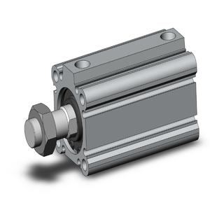 SMC VALVES CDQ2A32-45DMZ Kompaktzylinder, 32 mm Größe, doppeltwirkender automatischer Umschalter | AN9UUV