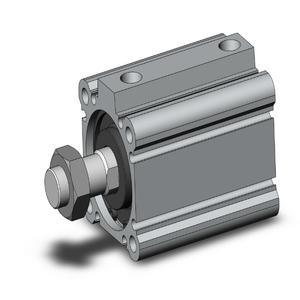 SMC VALVES CDQ2A40-30DMZ Kompaktzylinder, 40 mm Größe, doppeltwirkender automatischer Umschalter | AN8YML