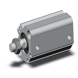 SMC VALVES CDQ2B20-25DMZ Kompaktzylinder, 20 mm Größe, doppeltwirkender automatischer Umschalter | AN8QCA