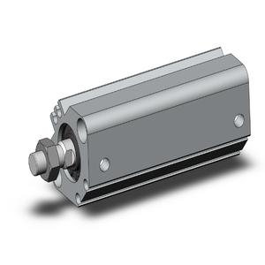 SMC VALVES CDQ2B20-50DCMZ Kompaktzylinder, 20 mm Größe, doppeltwirkender automatischer Umschalter | AN6RMX