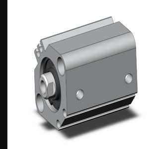 SMC VALVES CDQ2B25-15DCZ Kompaktzylinder, 25 mm Größe, doppeltwirkender automatischer Umschalter | AN9EFH