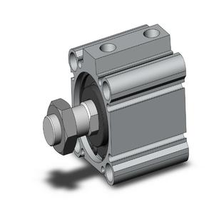 SMC VALVES CDQ2B40TF-10DCMZ Kompaktzylinder, 40 mm Größe, doppeltwirkender automatischer Umschalter | AN7EVT