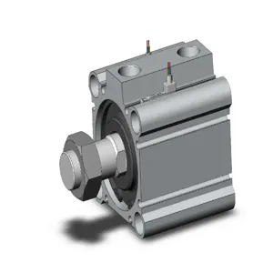 SMC VALVES CDQ2B50-20DCMZ-A93VL Compact Cylinder, 50 mm Size, Double Acting Auto Switcher | AN7TFW