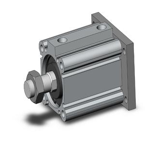 SMC VALVES CDQ2G40-25DCMZ Compact Cylinder, 40 mm Size, Double Acting Auto Switcher | AN8ENT