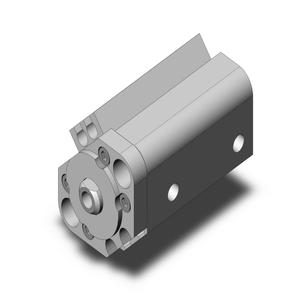 SMC VALVES CDQ2KB16-10DZ Kompaktzylinder, 16 mm Größe, nicht rotierender automatischer Umschalter | AN6AQK