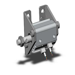 SMC VALVES CDQ2L20-10DMZ-M9BV Kompaktzylinder, 20 mm Größe, doppeltwirkender automatischer Umschalter | AN8YHX