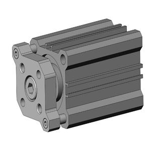 SMC VALVES CDQMA32-35 Kompaktzylinder, 32 mm Größe, doppeltwirkender automatischer Umschalter | AM9UQN