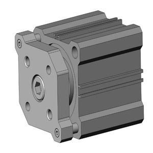 SMC VALVES CDQMA50-25 Kompaktzylinder, 50 mm Größe, doppeltwirkender automatischer Umschalter | AM9UQW