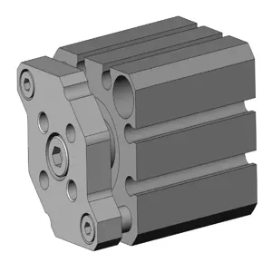 SMC VALVES CDQMB20-10 Compact Cylinder, 20 mm Size, Double Acting Auto Switcher | AM4CHA