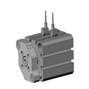 SMC VALVES CDQMB20-15-M9BWVSAPC Compact Cylinder, 20 mm Size, Double Actinging. Auto Switcher | AN7TVQ