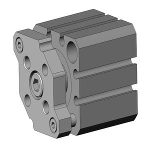 SMC VALVES CDQMB25-5 Kompaktzylinder, 25 mm Größe, doppeltwirkender automatischer Umschalter | AM9CUB