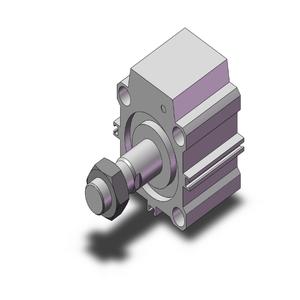 SMC VALVES CDQP2B50-20TM Kompaktzylinder, 50 mm Größe | AM7WPJ