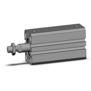 SMC VALVES CDQSB16-35DCM Kompaktzylinder, 16 mm Größe, doppeltwirkender automatischer Umschalter | AM4DTL