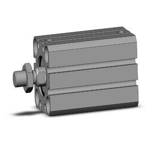 SMC VALVES CDQSB20-30DCM Compact Cylinder, 20 mm Size, Double Acting Auto Switcher | AM2LPJ