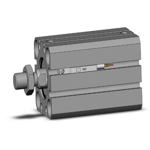 SMC VALVES CDQSB20-30DM-A93LS Kompaktzylinder, 20 mm Größe, doppeltwirkender automatischer Umschalter | AP2QGD