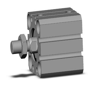 SMC VALVES CDQSB20-5DM Kompaktzylinder, 20 mm Größe, doppeltwirkender automatischer Umschalter | AM7FFX