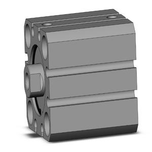 SMC VALVES CDQSB25-10D Kompaktzylinder, 25 mm Größe, doppeltwirkender automatischer Umschalter | AL9YQJ